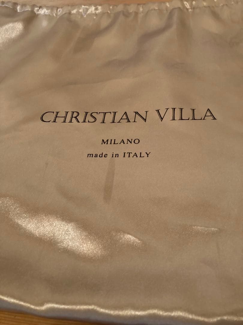 極美品⭐︎クリスチャンヴィラ　ボストンバッグ　キャメル