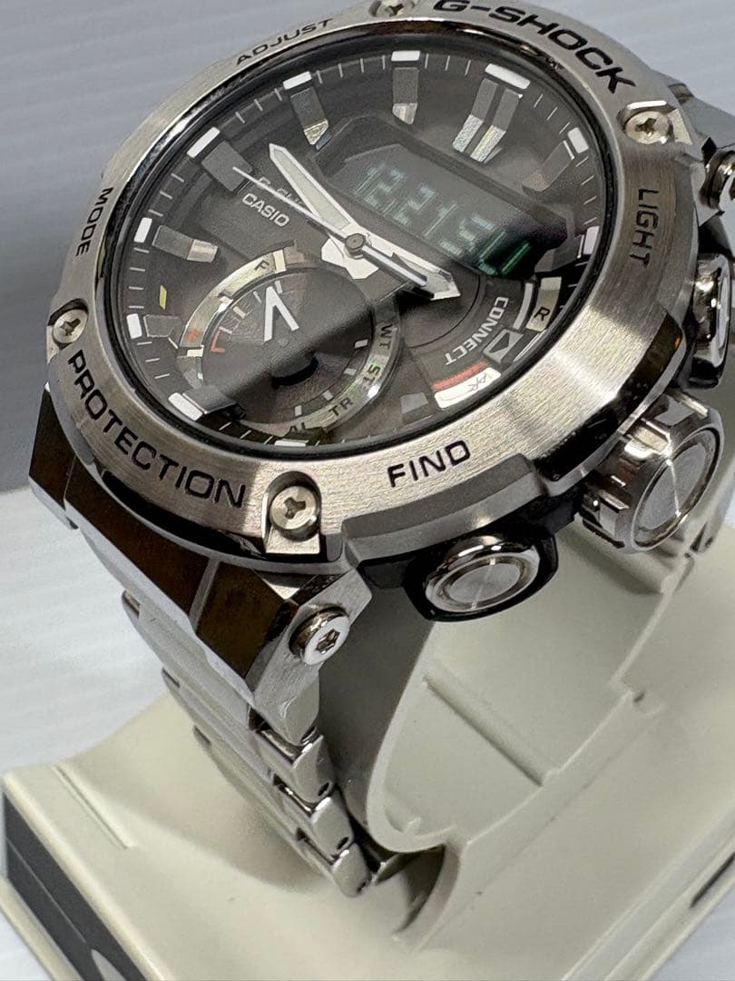 美品❗️CASIO・ G-SHOCK・GSTーB200D・ソーラー・スマホリンク