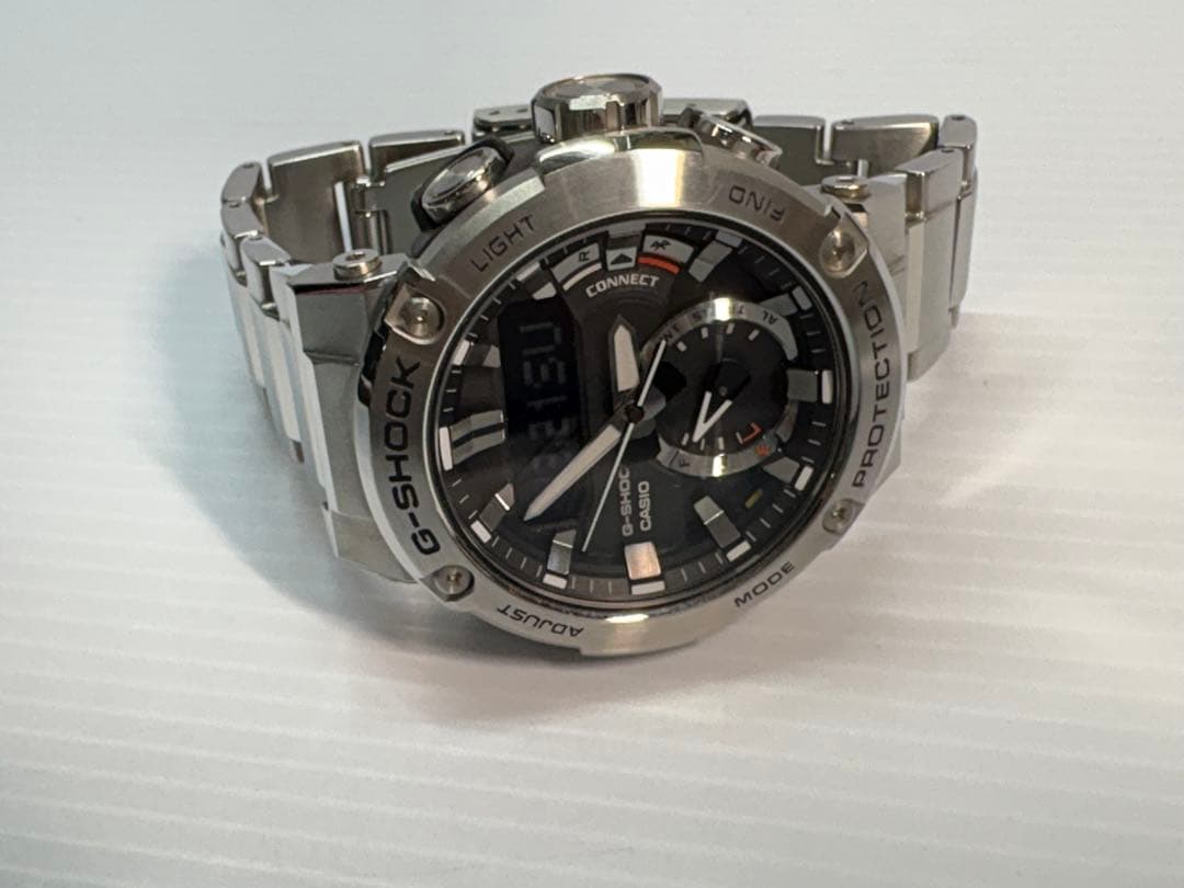 美品❗️CASIO・ G-SHOCK・GSTーB200D・ソーラー・スマホリンク