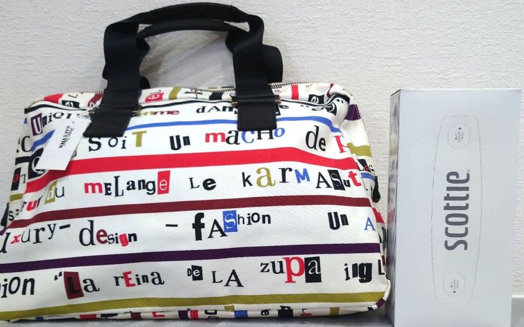 【新品】ジャンポールゴルチェJeanPaulGAULTIER　マルチカラーバッグ