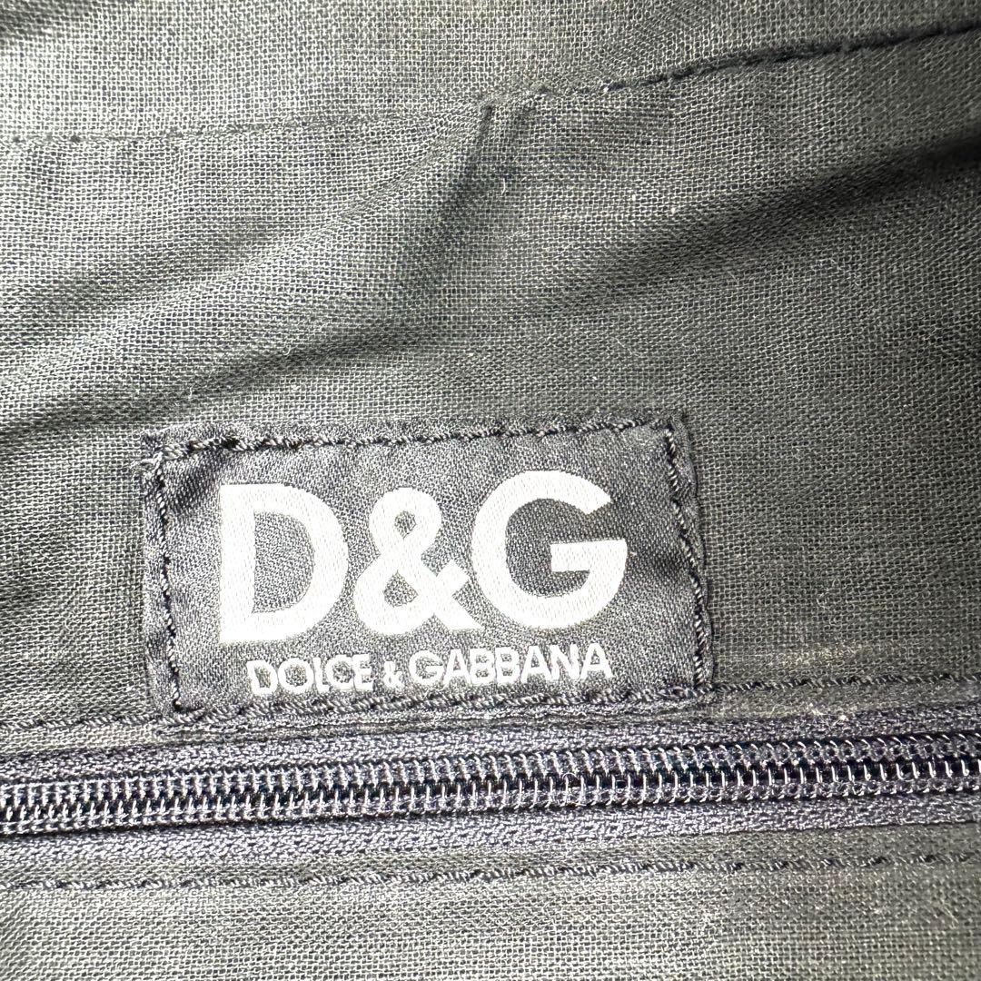 ✨美品✨D&G ボストンバッグ ハンドバッグ 旅行バッグ ロゴ 大容量 ブラック