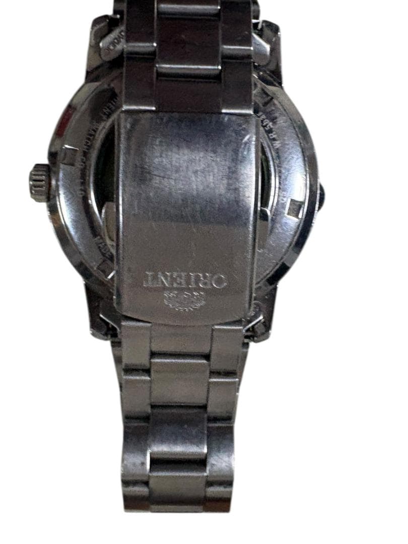 ORIENT ステンレススチール 腕時計 ブラック