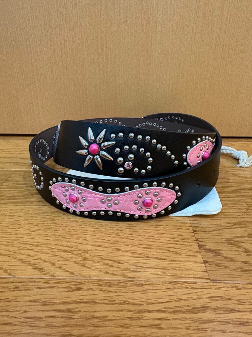 abrahamスタッズベルトsize2