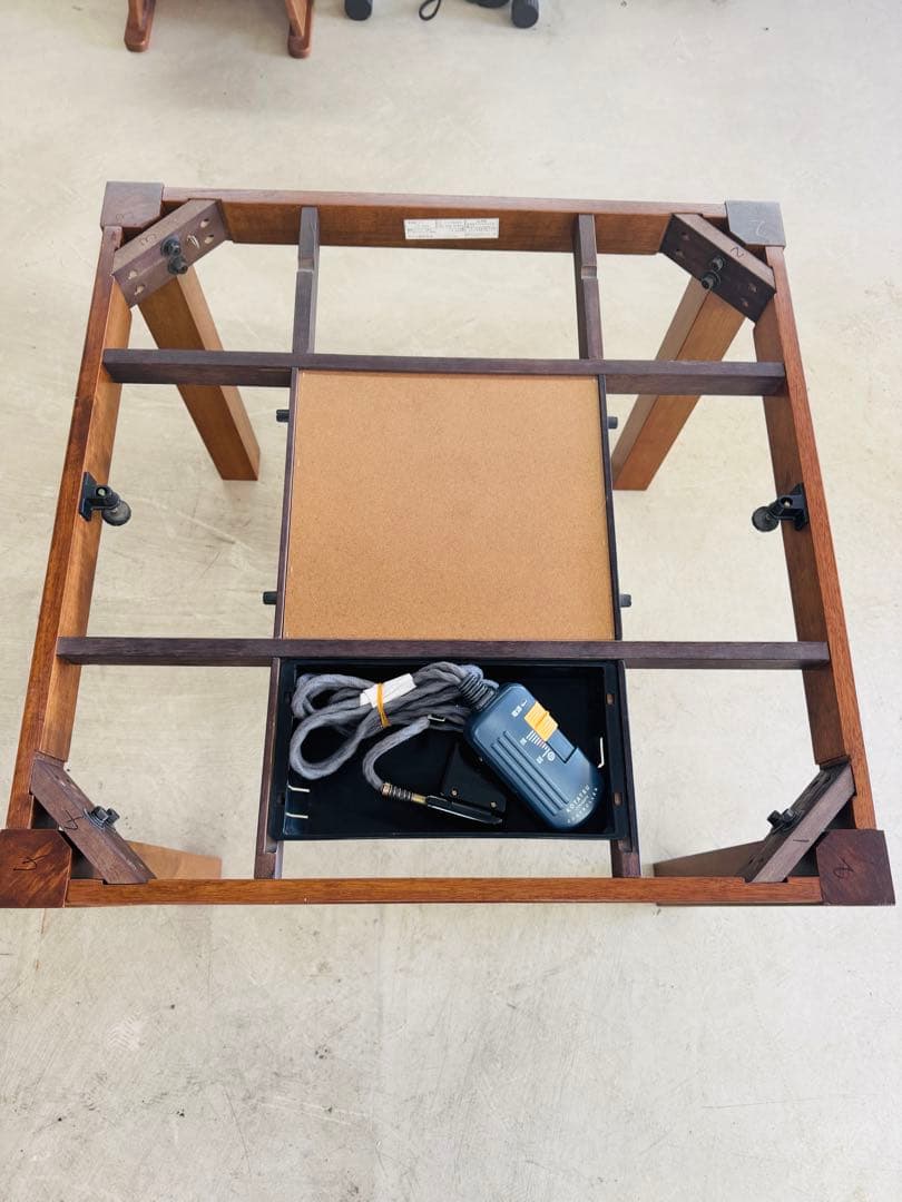 家具調 コタツ テーブル インテリア 座卓 ちゃぶ台 80cm リビング 食卓