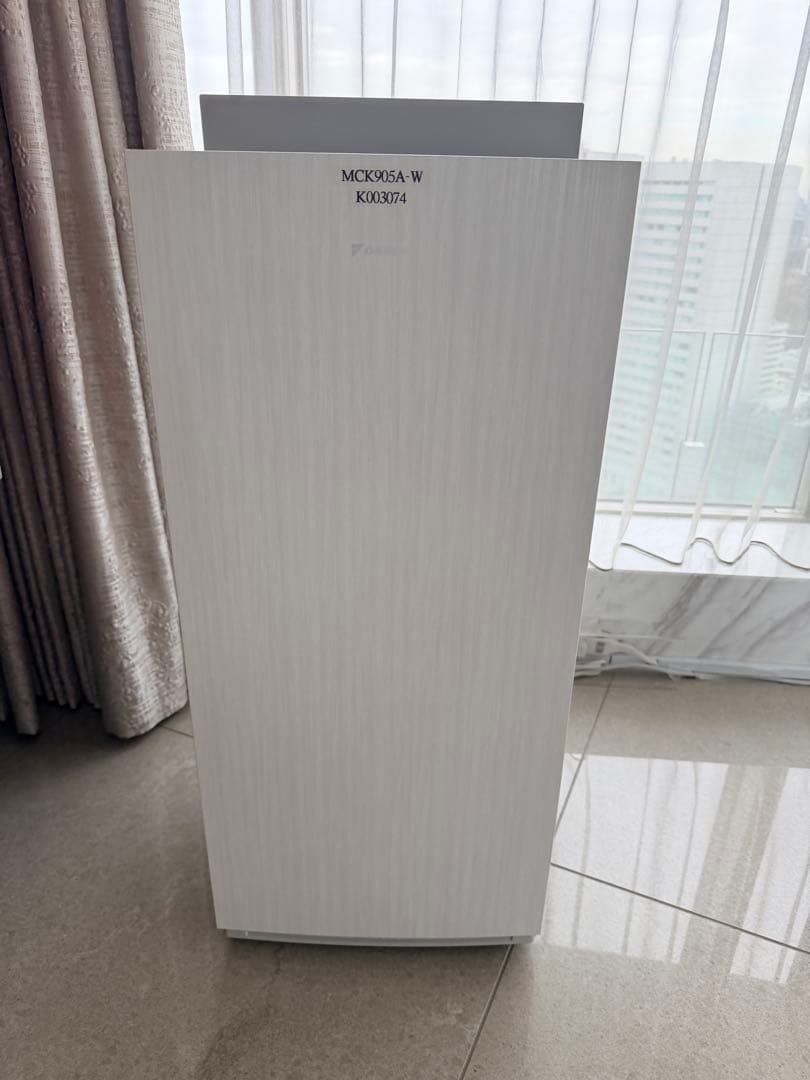 ダイキン加湿空気清浄機最上位モデルMCK905A-W(41畳)2025/3月