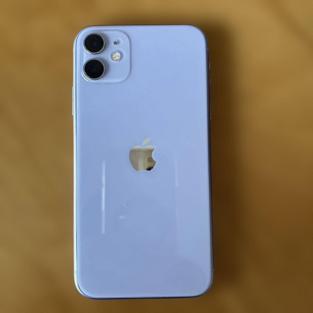 iPhone11本体 64GB SIMフリー バッテリー71% パープル