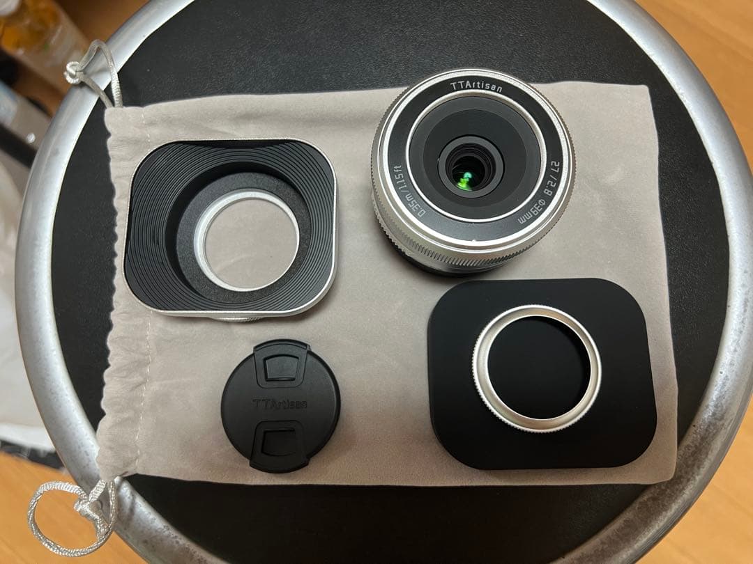 TTArtisan 27mm f2.8 富士フイルムXマウント シルバー