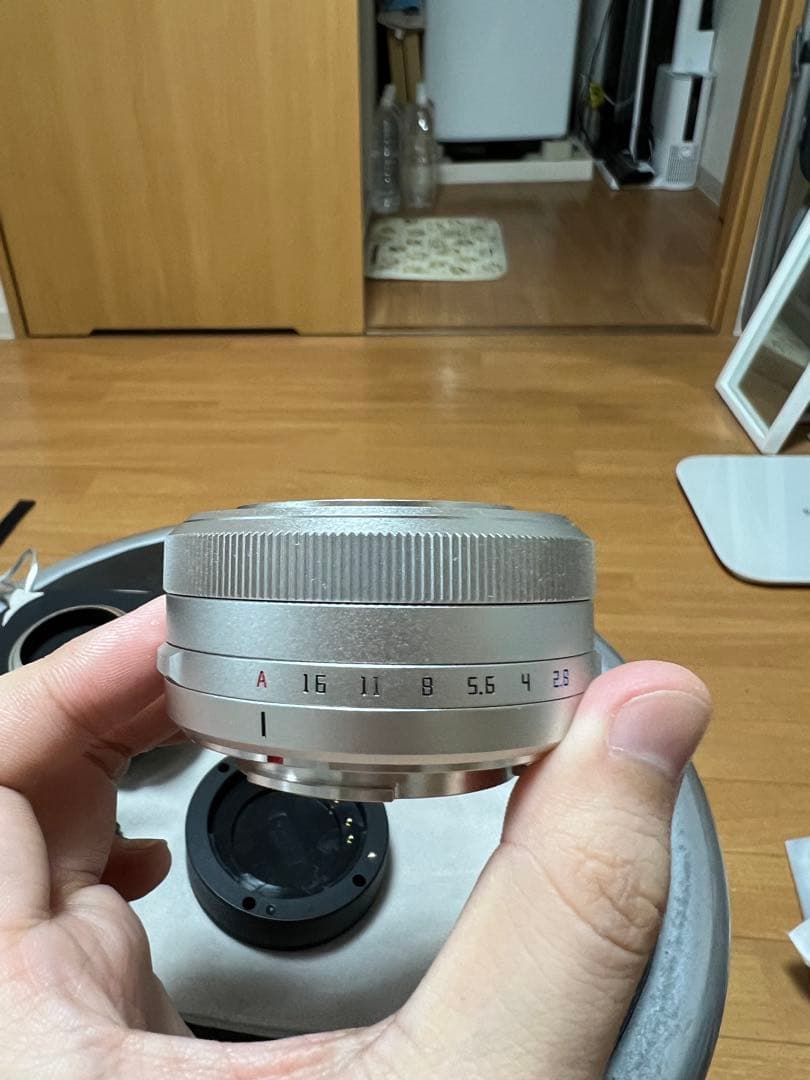 TTArtisan 27mm f2.8 富士フイルムXマウント シルバー