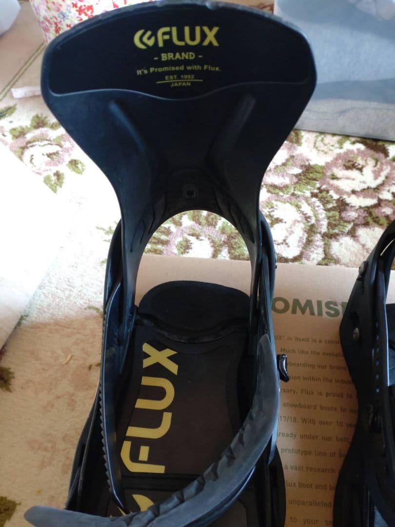 【美品】FLUX XV M ブラック スノーボードビンディング