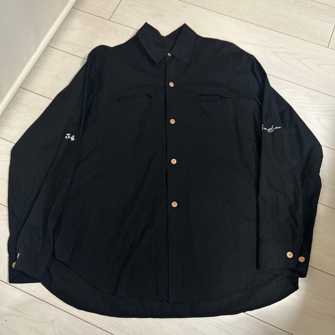 SUNSEA 30th SHRINKAGE COTTON SHIRT サイズ1