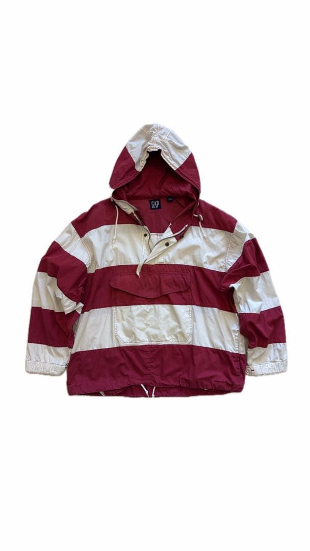 OLD GAP アノラックパーカー ボーダー M プルオーバー