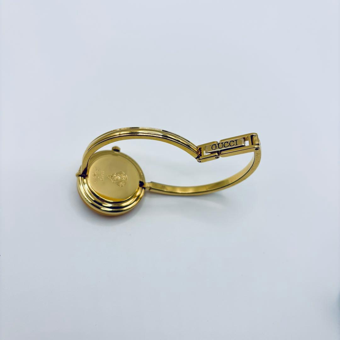 動作品 グッチ チェンジベゼル 11/12 クォーツ ベゼル17個 レア 希少