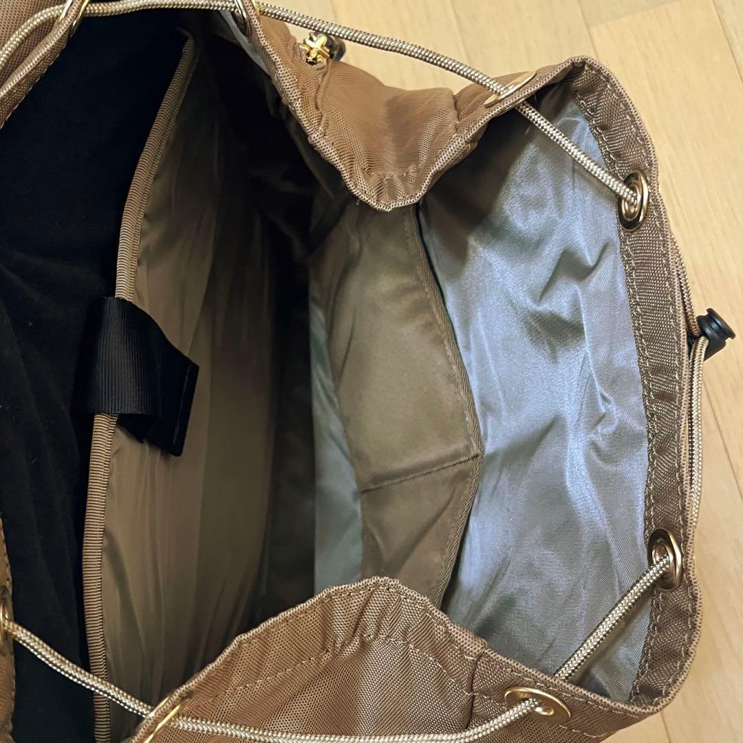 PORTER ポーターガール　シア　リュック　カラー/オーク（ベージュ）