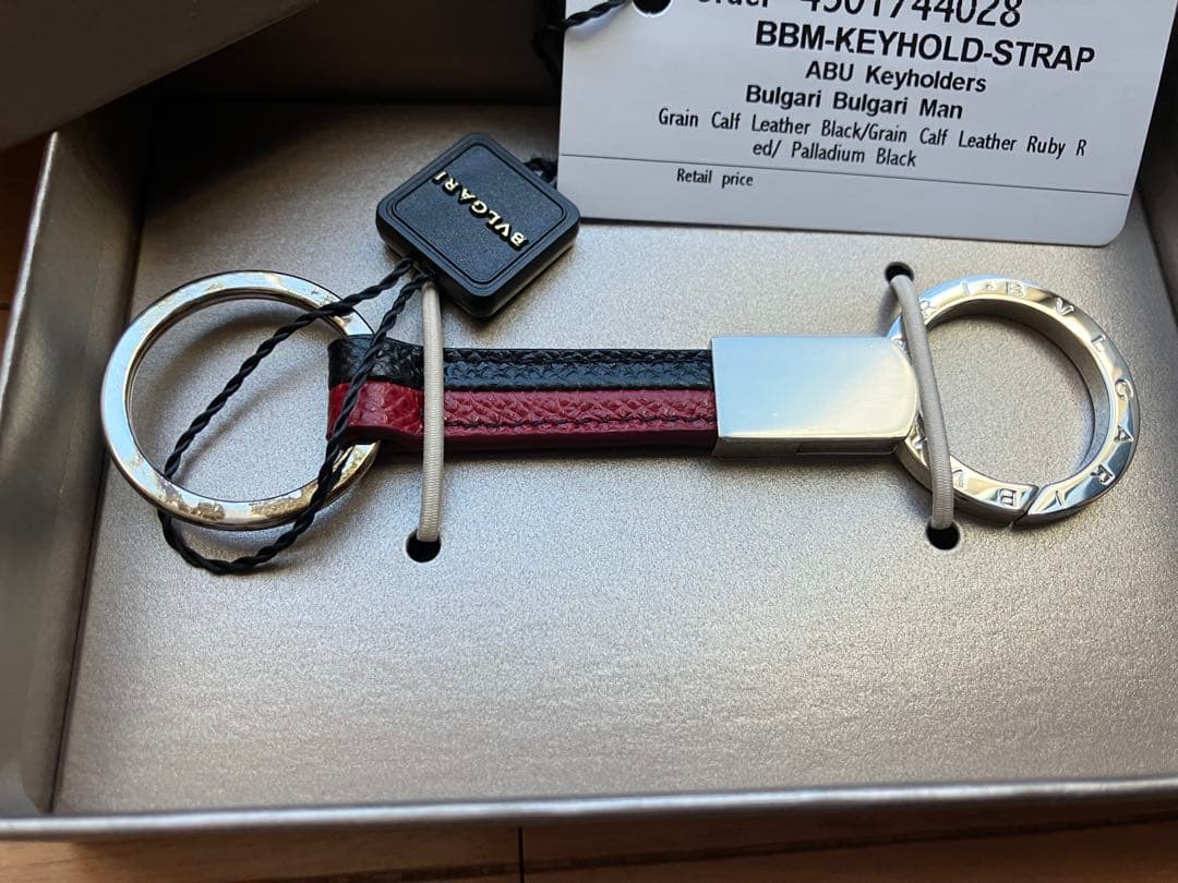 Bulgari BBM-KEYHOLD-STRAP キーホルダー