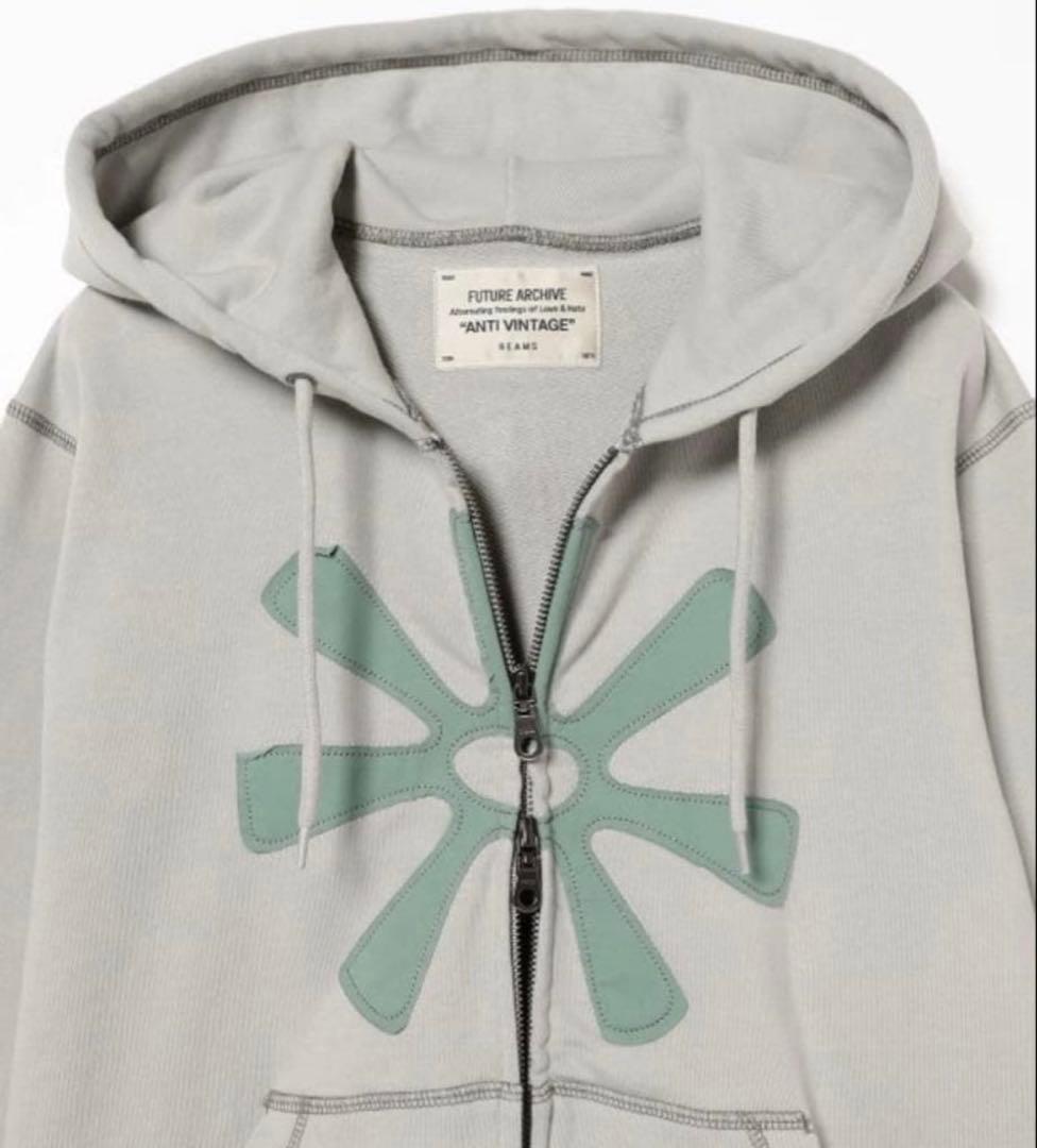 De-void* × FUTURE ARCHIVE / ZIP HOODIE