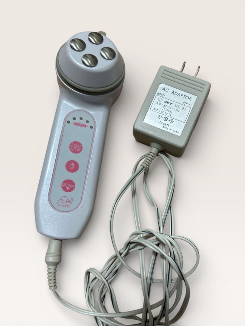 【動作確認済】セルキュアCell Cure 美顔器 ACアダプターベレガ