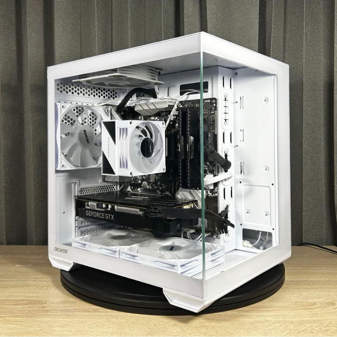 超高性能 光る 白ゲーミングPC Ryzen GTX1660 Windows11