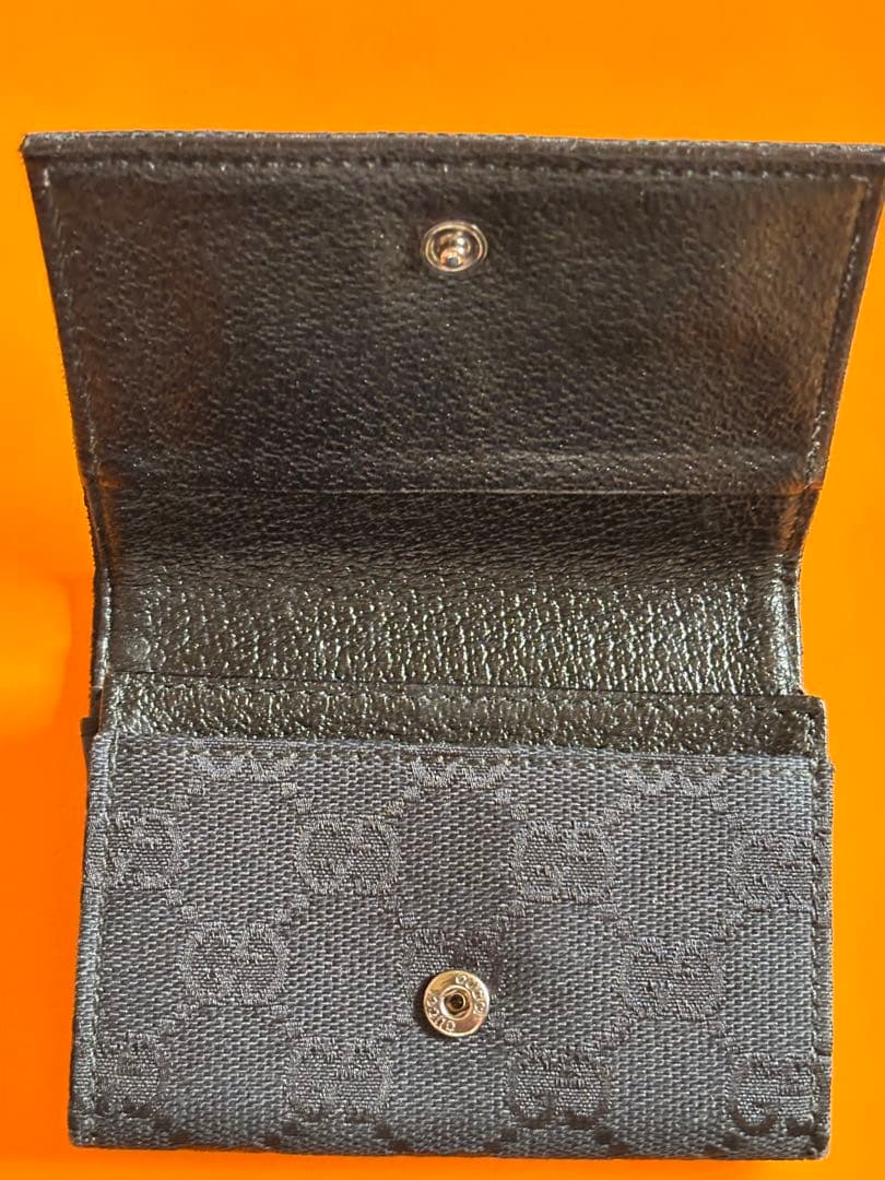 超美品！GUCCI ブラック 名刺入れ
