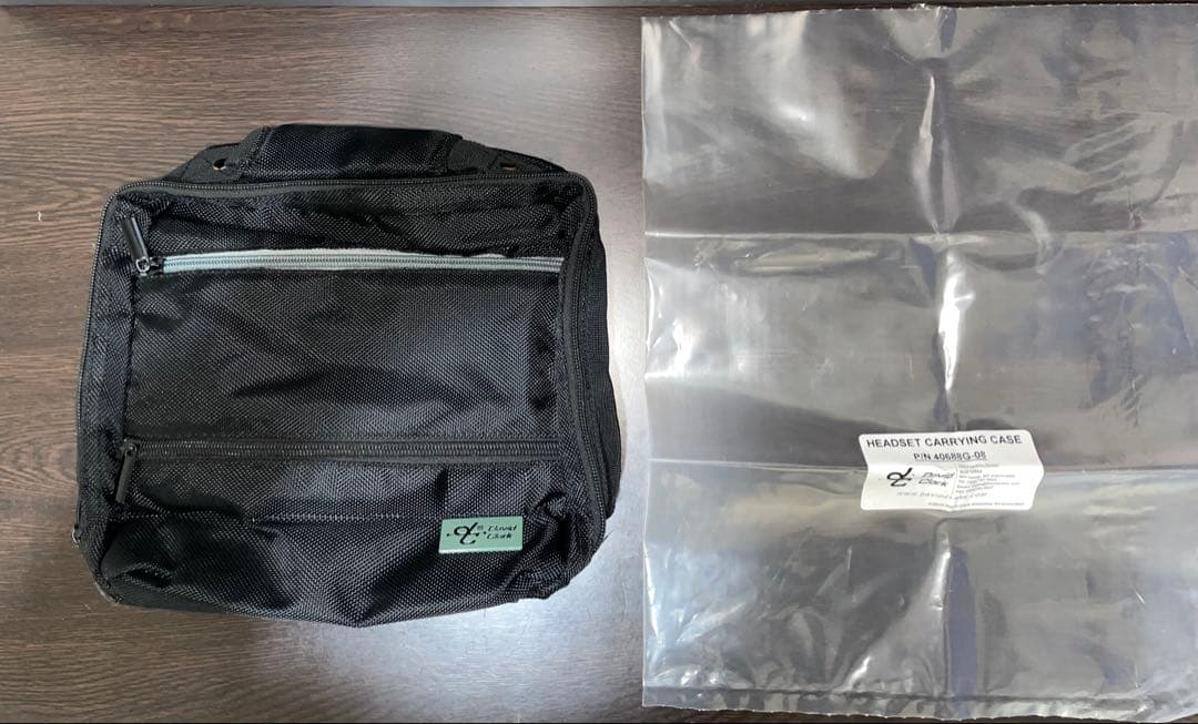 David Clark(デビット・クラーク) 航空機用ヘッドセット専用ケース付き