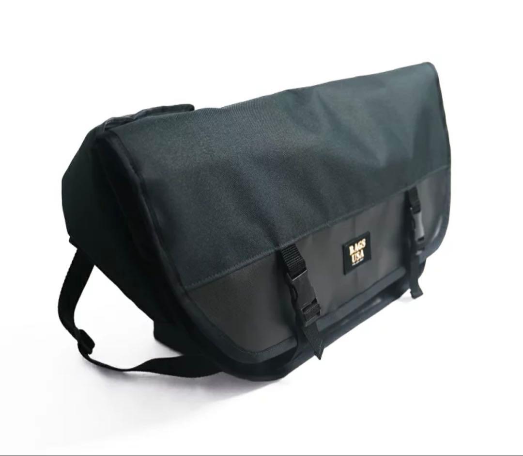 BAGS USA メッセンジャーバッグ ブラック美品USA製