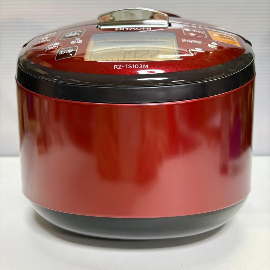 HITACHI IHジャー炊飯器 RZ-TS103M 2020年製 レッド