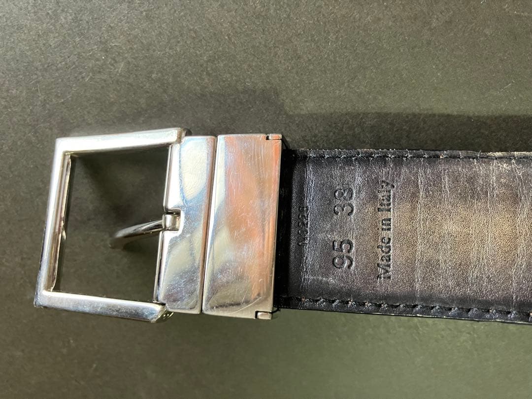 ベルルッティ リバーシブルベルト　95/38