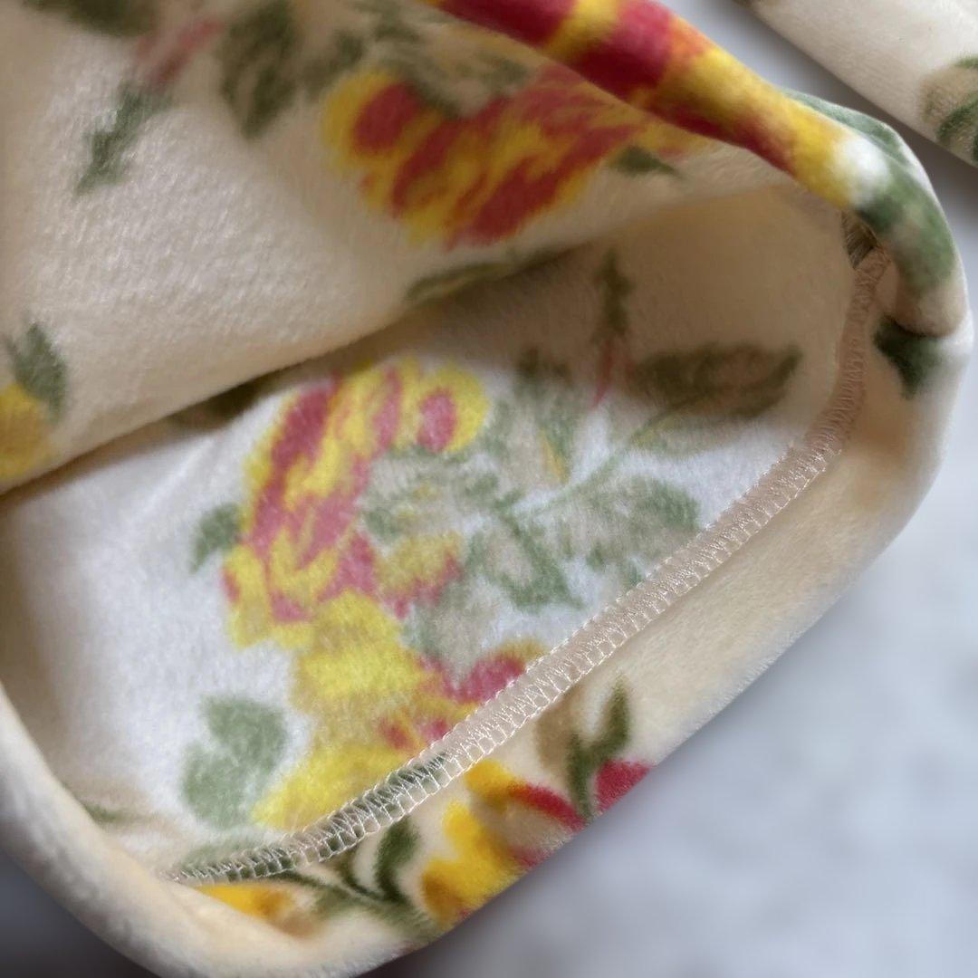 キッドブルー　パジャマ　ルームウェア　セットアップ　ストレッチ　花柄　肌触り◎