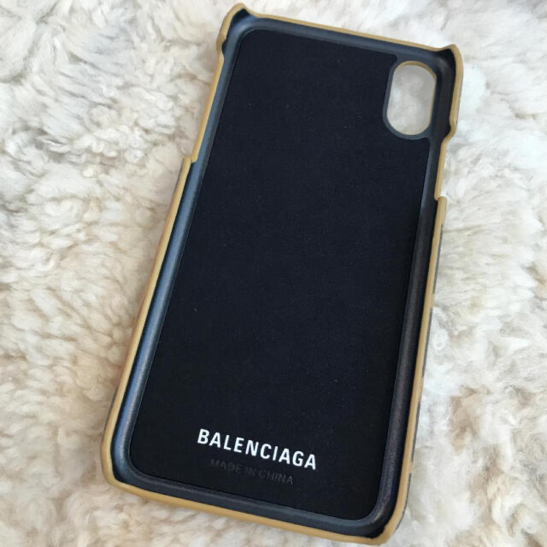 ☆新品☆バレンシアガ　スマホケース　iPhoneX、XS