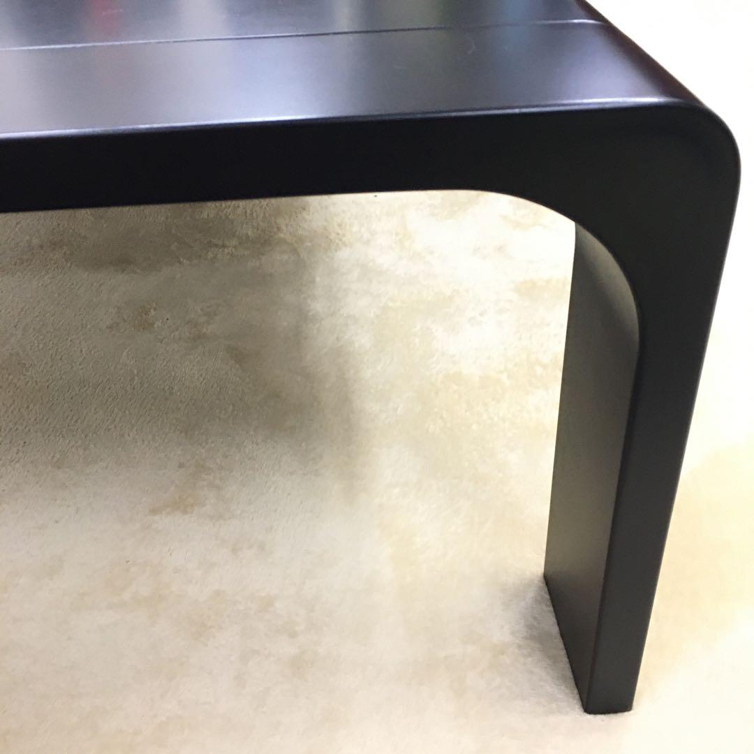 天童木工 ローテーブル 座卓 曲がり木 ブラウン