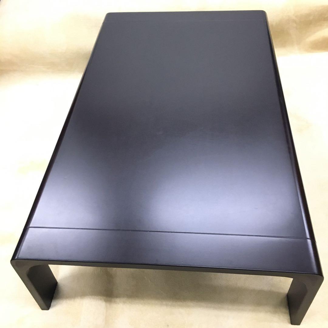 天童木工 ローテーブル 座卓 曲がり木 ブラウン