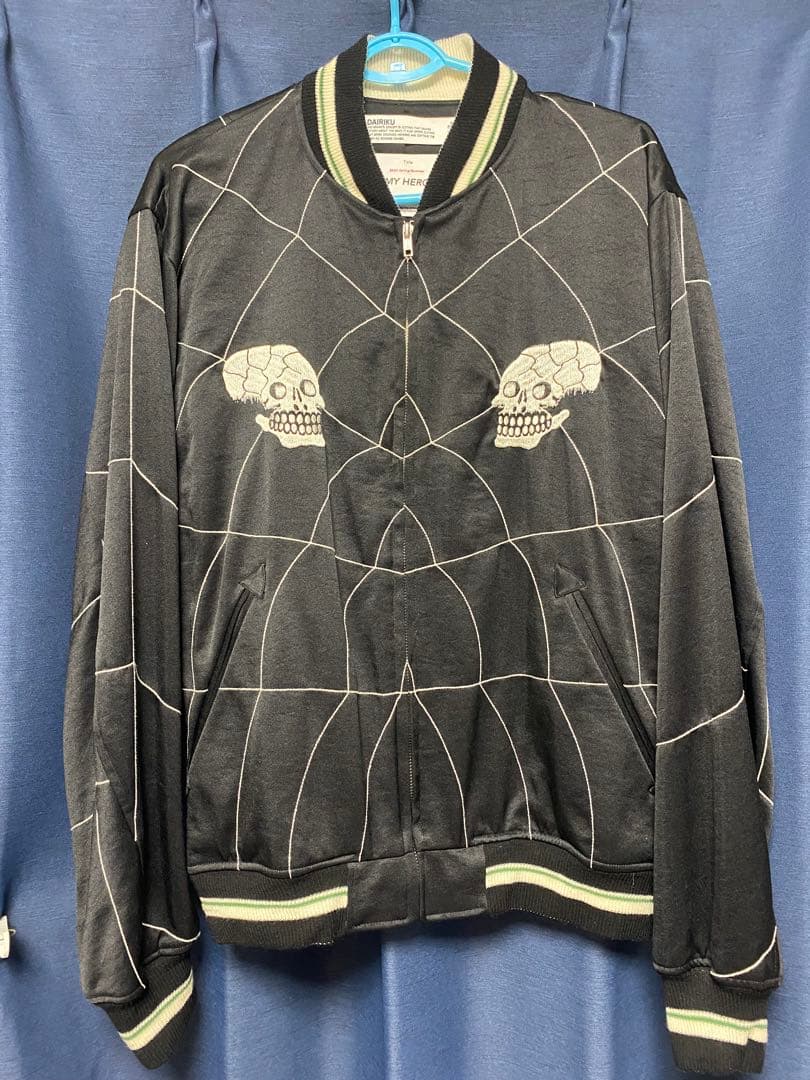 DAIRIKU 24SS Snake&Skull スカジャン