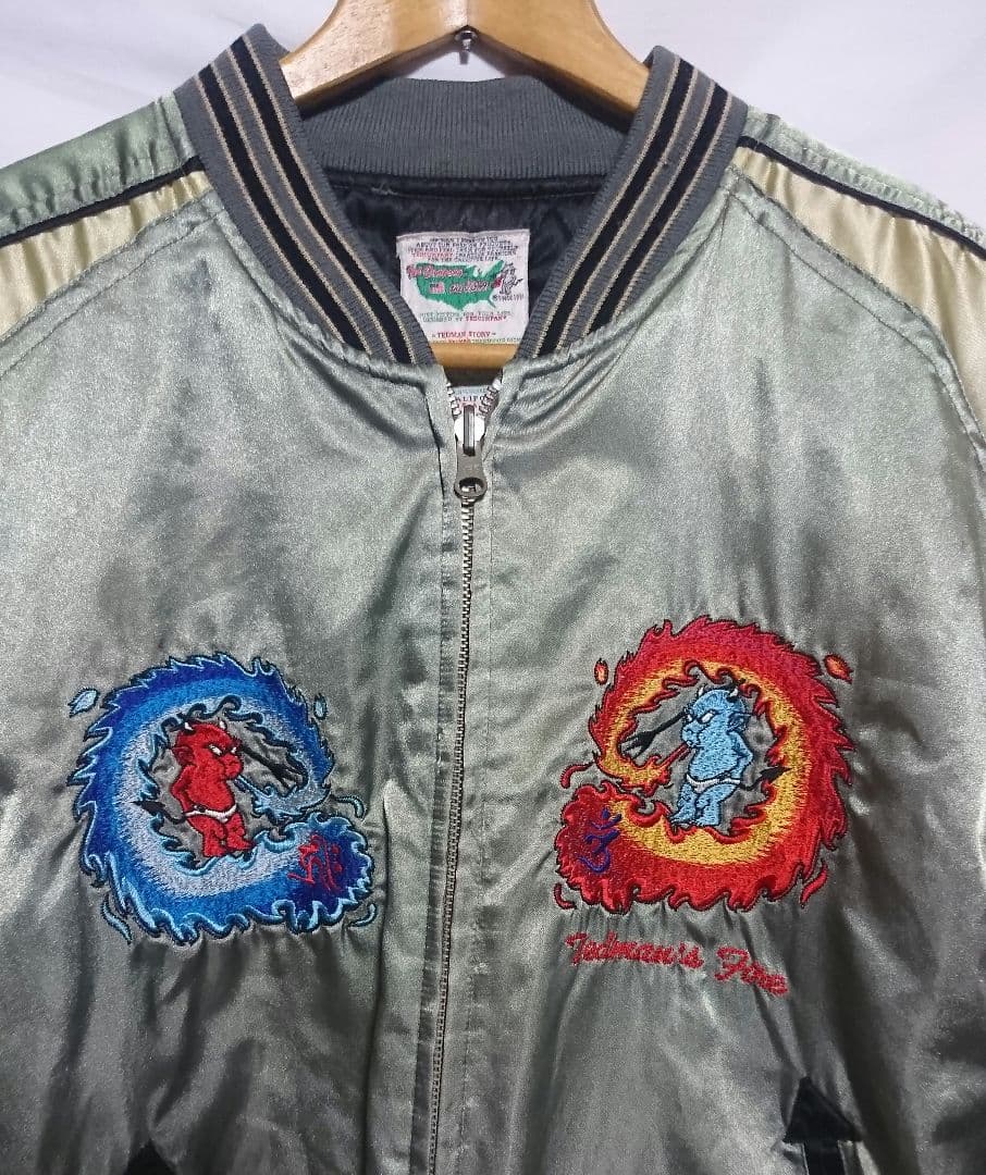 テッドマン 火焔 悪魔 スカジャン Lサイズ テッドカンパニー