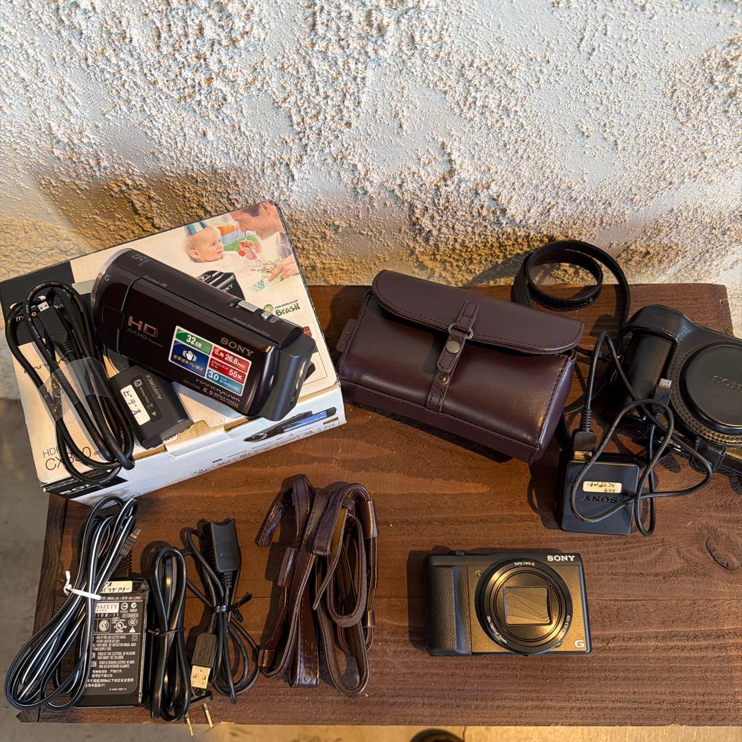 SONY Cyber-shot DSC-HX50V HDR cx390ビデオ付