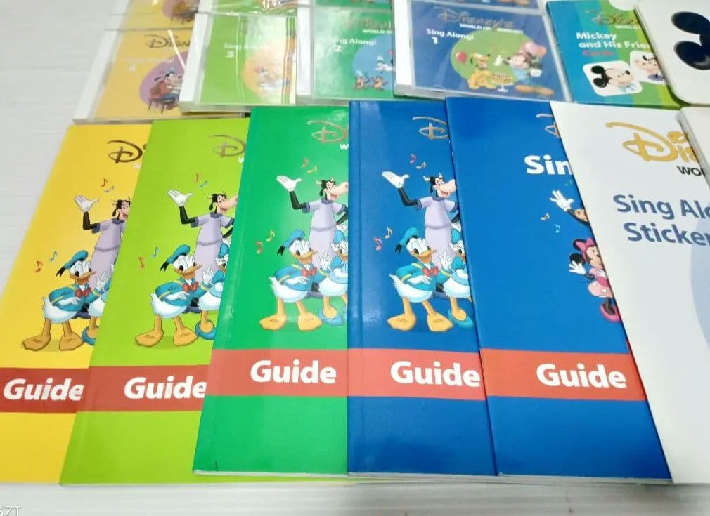 美品多数　2018　DWE　ディズニー英語システム　シングアロングセット　新子役