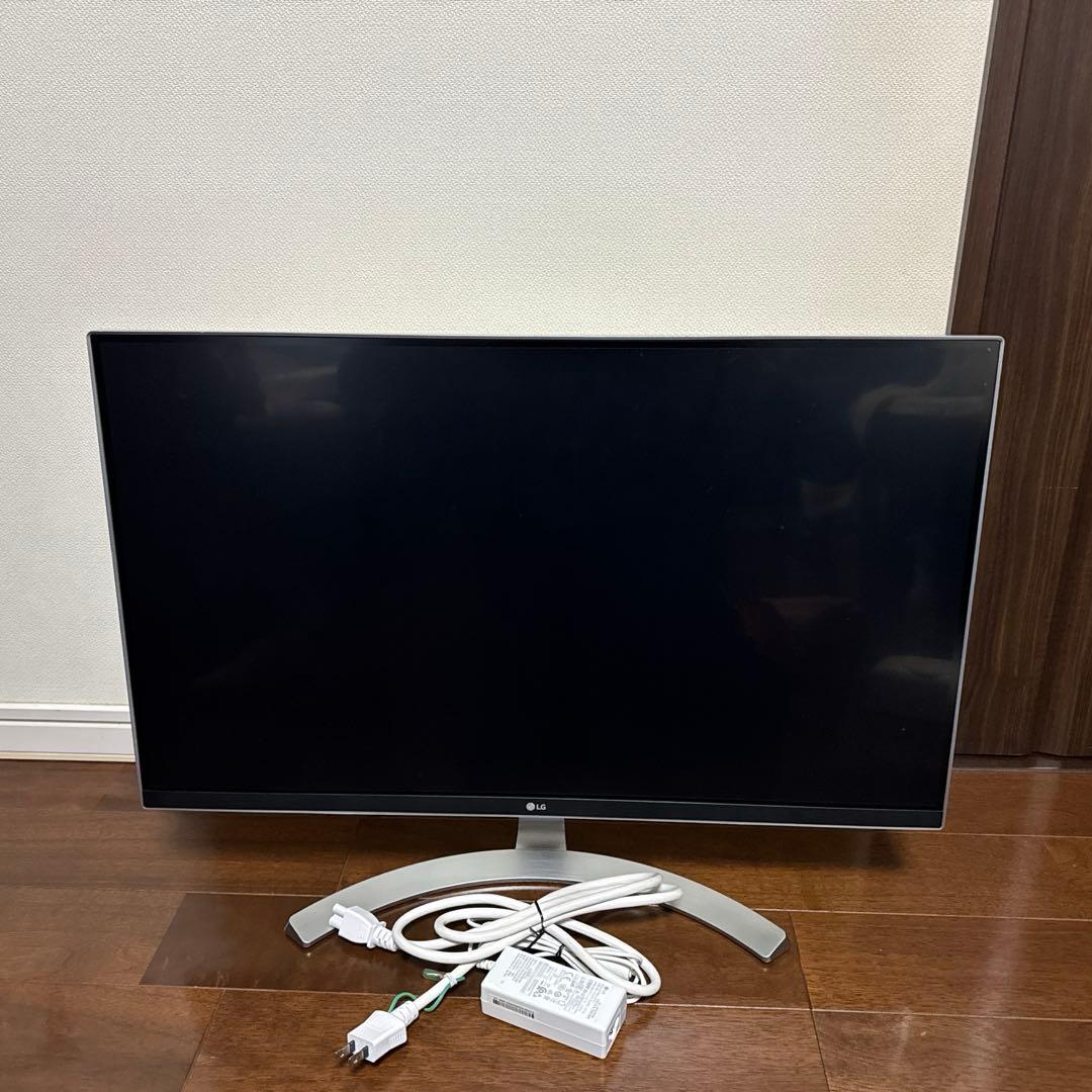 LG パソコンモニター　27インチ　4K対応　送料込