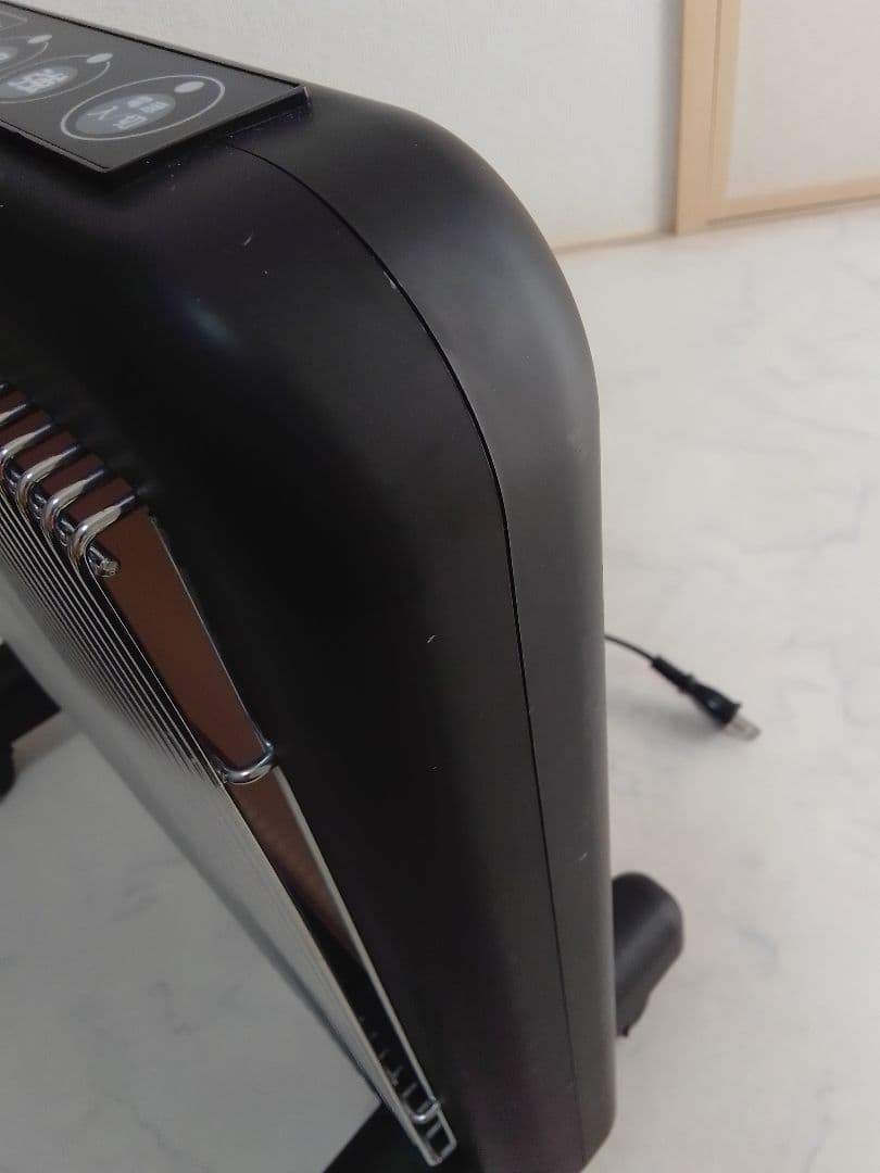 サンルミエ E800L-TM タイマー付 ブラック 遠赤外線暖房器 ヒーター