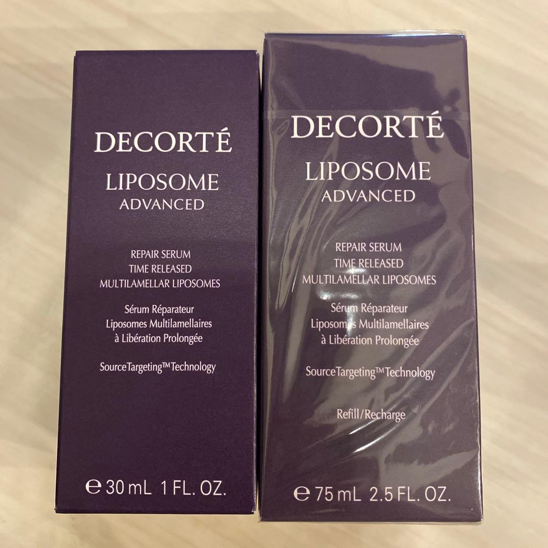 お値下げ❣️デコルテリポソームアドバンストリペアセラム 30mL & 75mL