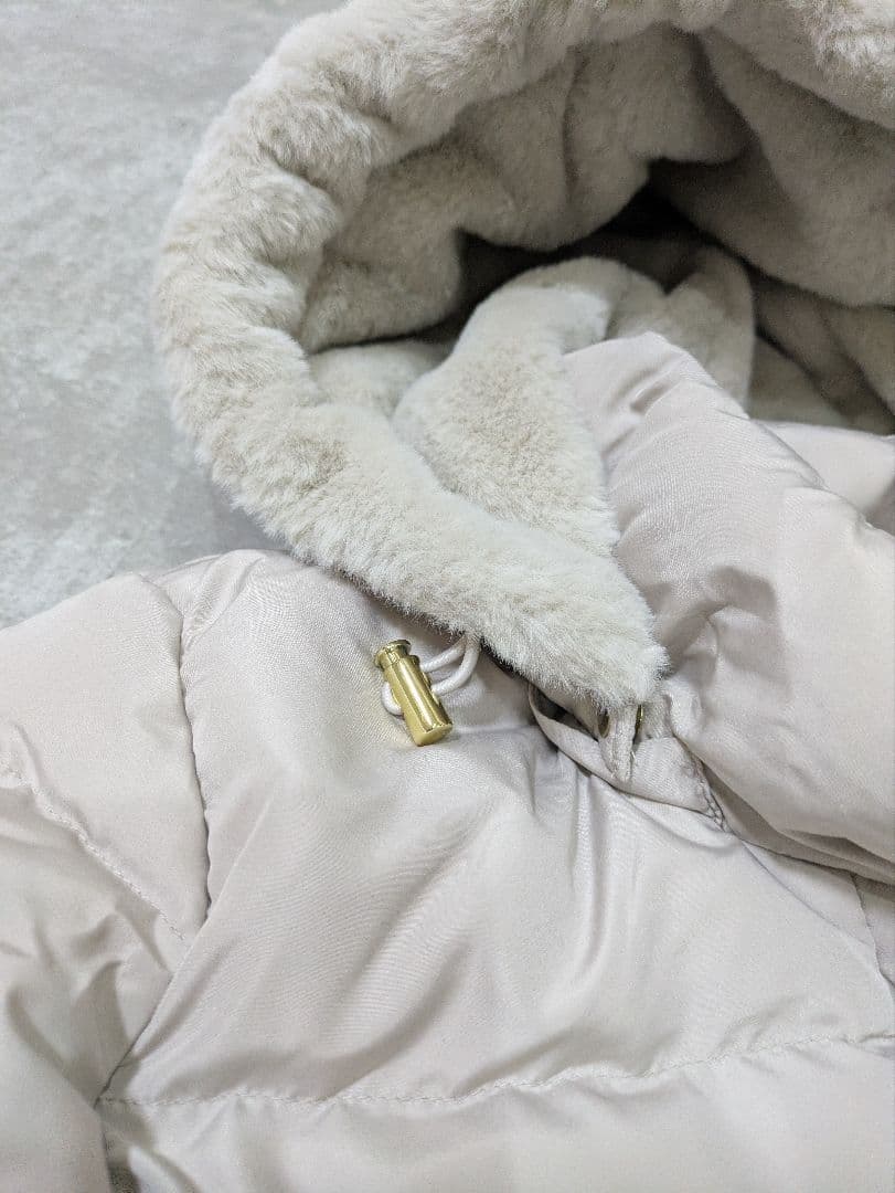 【美品】グローバルワーク ウツクシルエット 撥水ダウンコート L