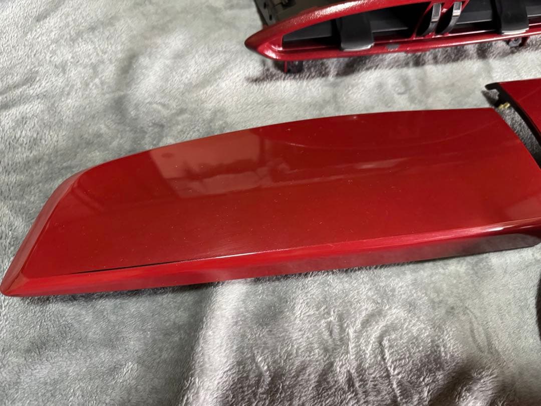 86 ZN6 室内パネル一式 赤 一部剥げあり