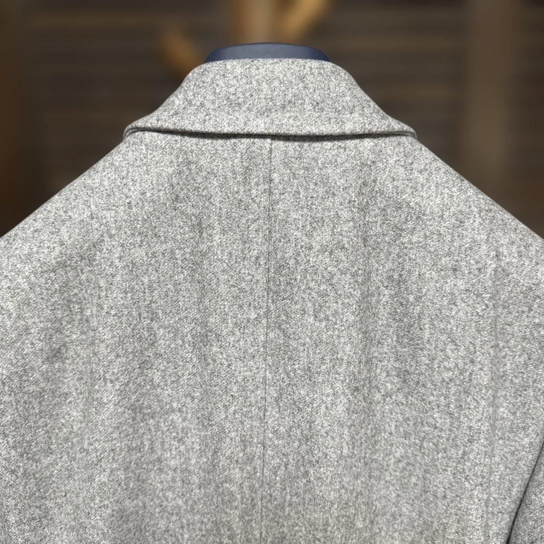 【新品】BOGLIOLI チェスターコート　色 グレー　サイズ 48