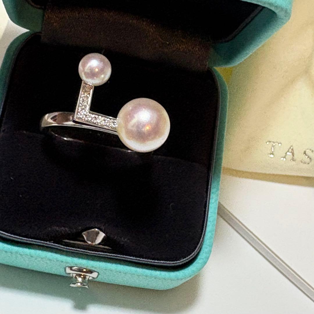 TASAKI バランスノート⭐︎パヴェパールリング　13号　ほぼ新品です