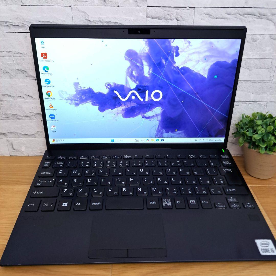 VAIO ノートパソコン 第10世代 オフィス付き Webカメラ ハイスペック