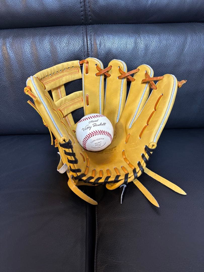 鰆*）様 美津和タイガー硬式内野手用グラブ