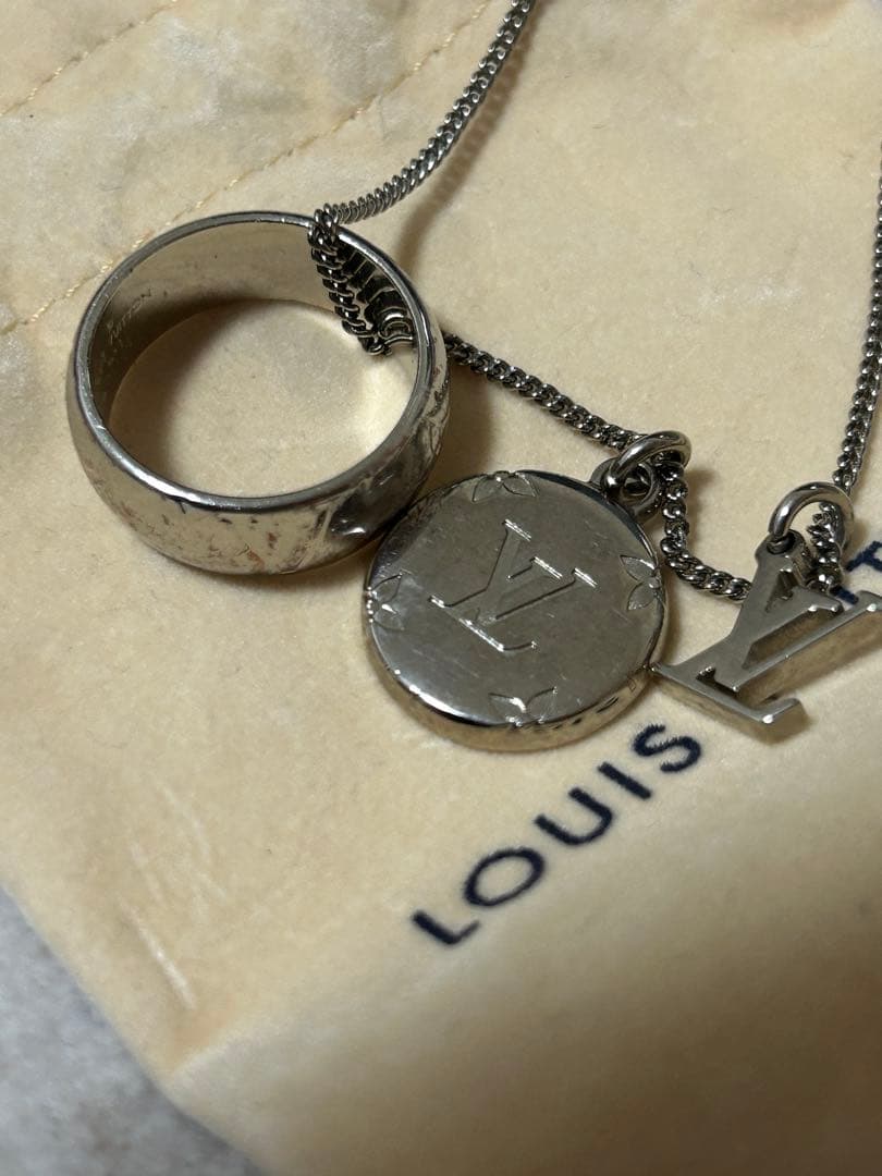 Louis Vuitton リングネックレス モノグラム ¥82,500