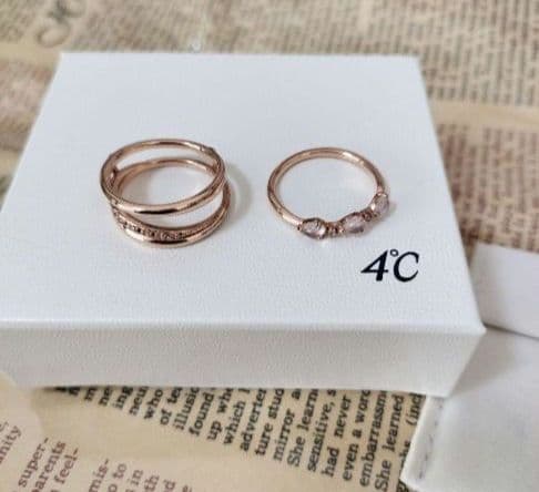 4℃ 2024 SAKURA Collection セットリング 14号　完売品