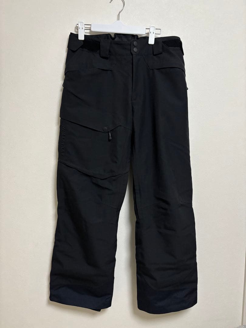 SALOMON スノーボードパンツ ブラック スノーウェア