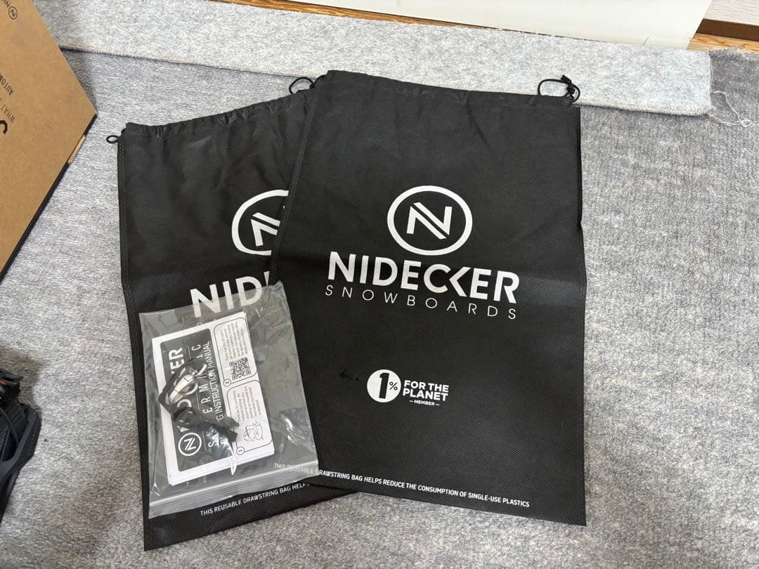 Nidecker supermatic ビンディング ブラック　M