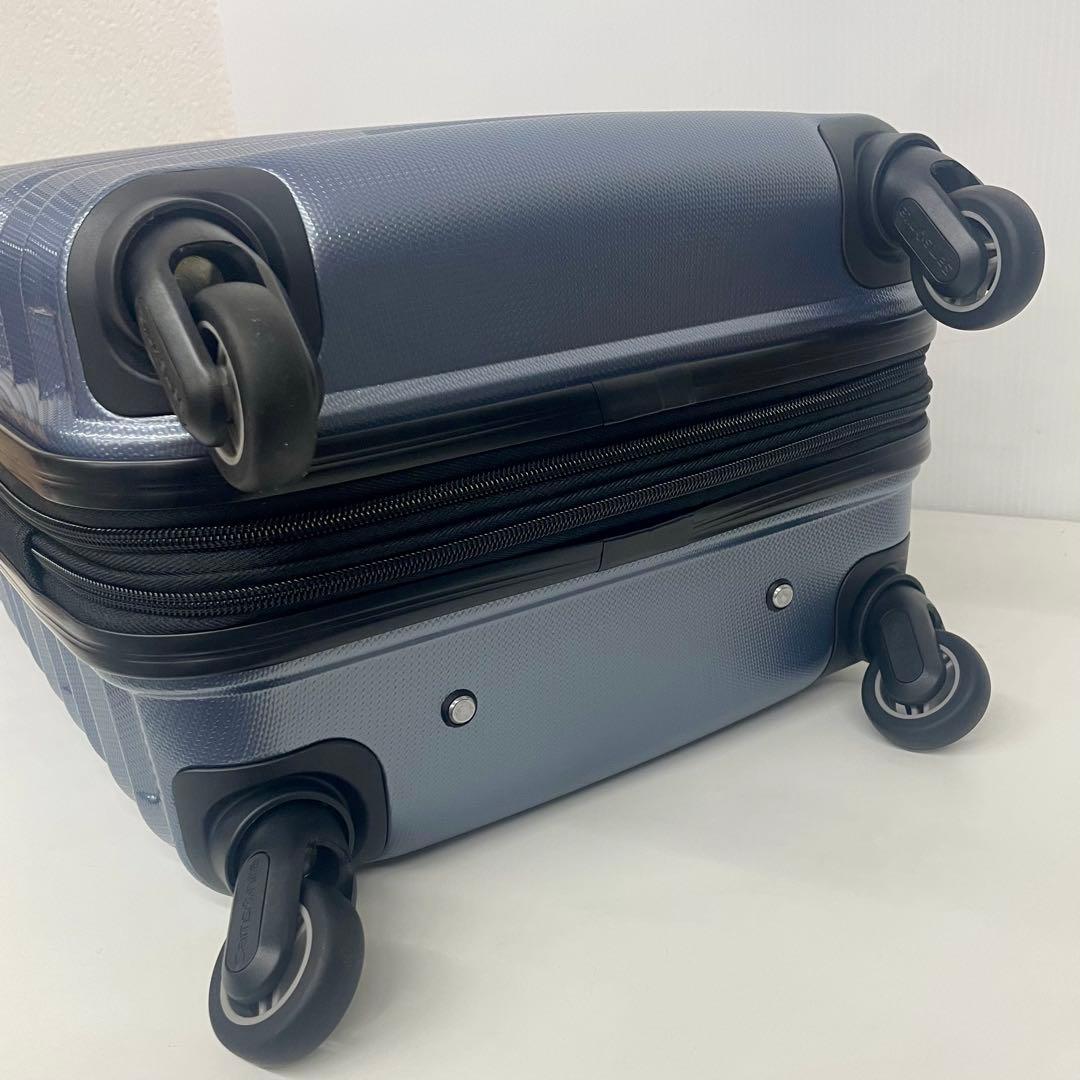 サムソナイト ジッププラス スーツケース 機内持ち込み ブルー