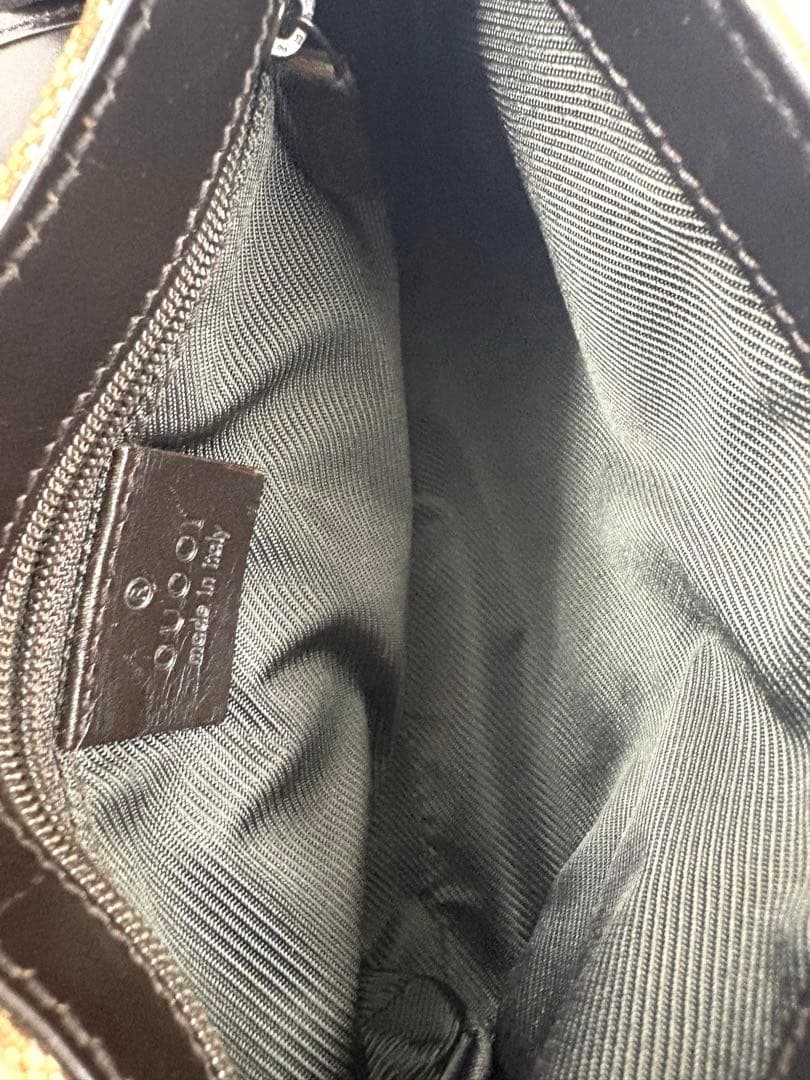 GUCCI グッチ　GGロゴ　ウエストバッグ　ショルダーバッグ　ジョッキー