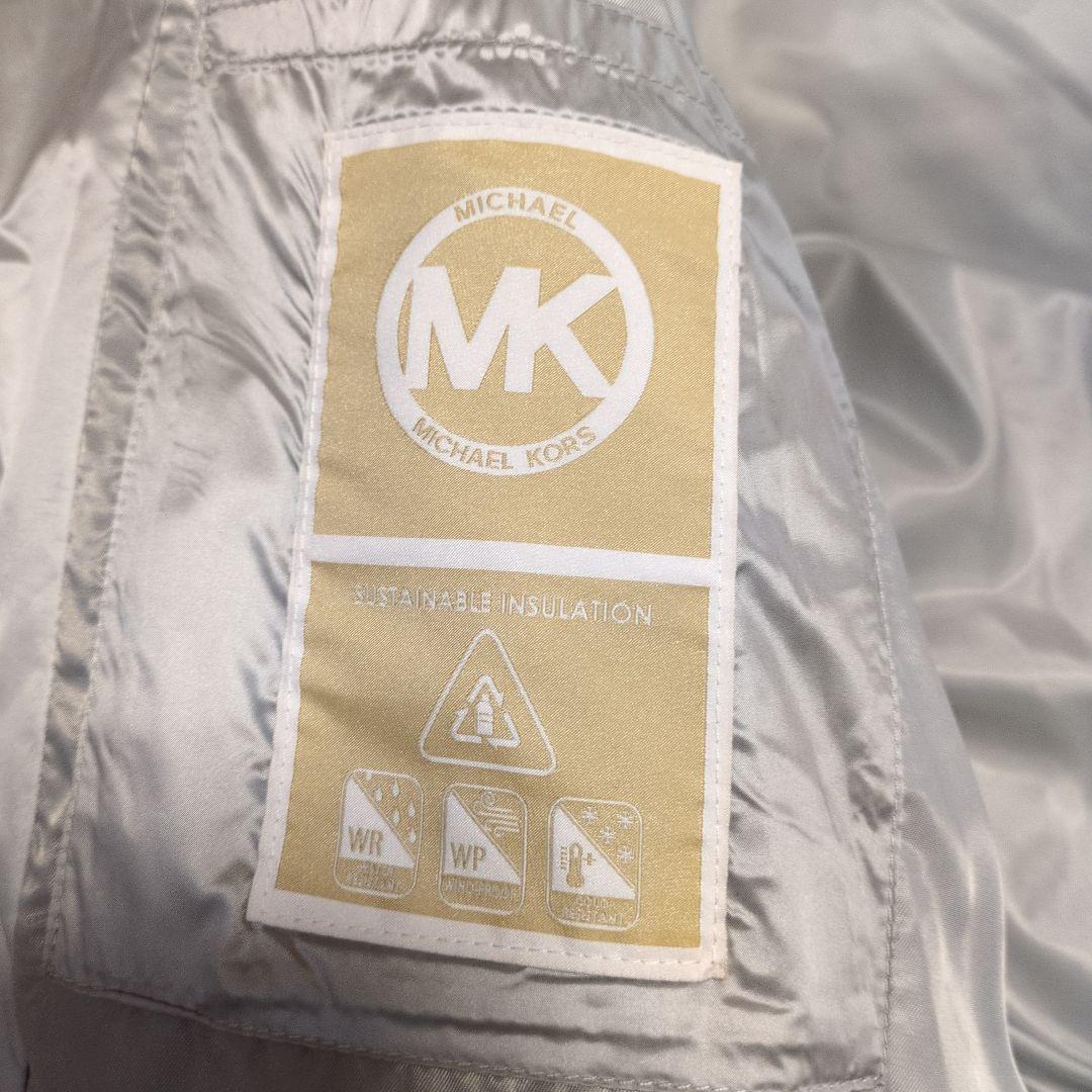 【タグ付き新品】マイケルコース　ダウンジャケット　シルバー